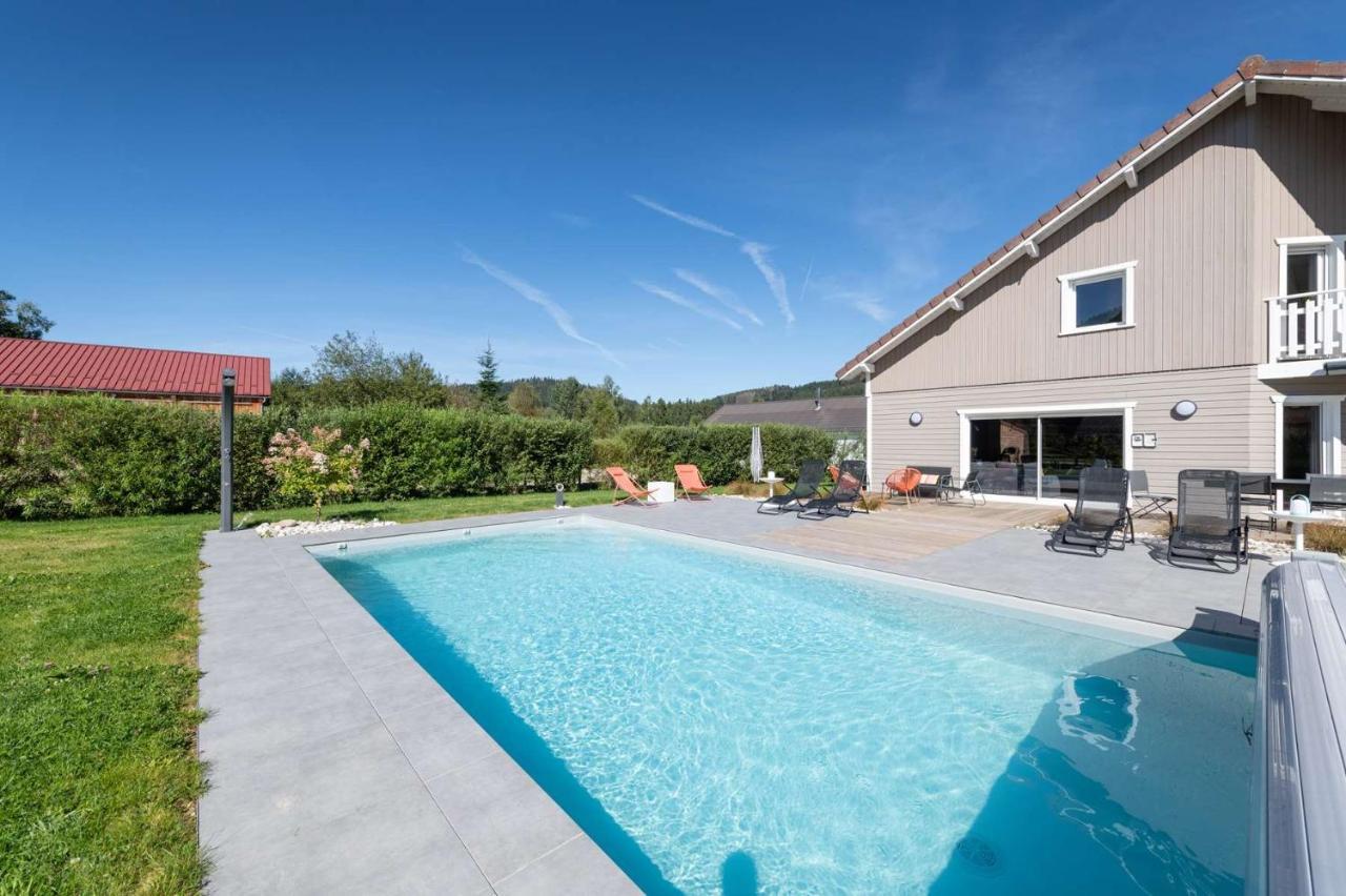 ג'רארדמר Chalet Du Bien-Etre 15P. Piscine,Spa, Hammam,Petanque,Basket מראה חיצוני תמונה